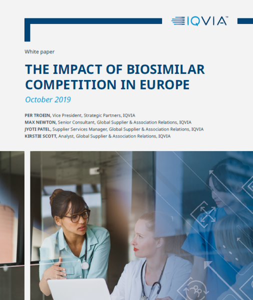 The impact of the biosimilars competition’ (2019)